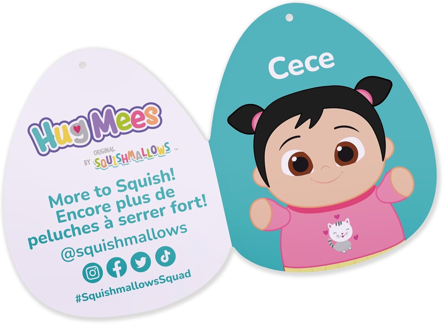 image:imageSquishmallows Original CoComelon 14Inch Cece HugMees Large Ultrasoft Official Jazwares Plush