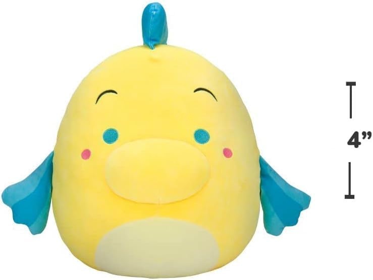 image:imageSquishmallows Original Disney 10Inch Ariel and 4Inch Flounder 2Pack Plush Ultrasoft Official Jazwares Plush