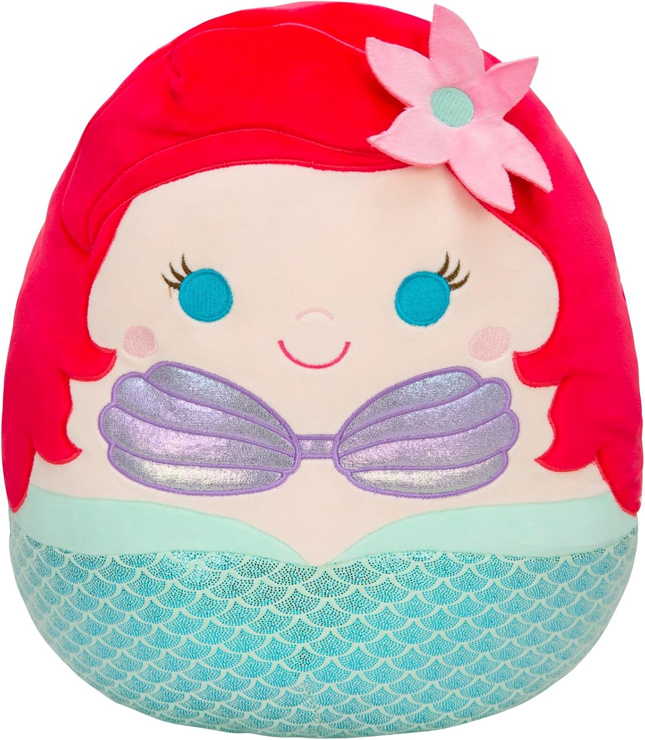 image:imageSquishmallows Original Disney 10Inch Ariel and 4Inch Flounder 2Pack Plush Ultrasoft Official Jazwares Plush