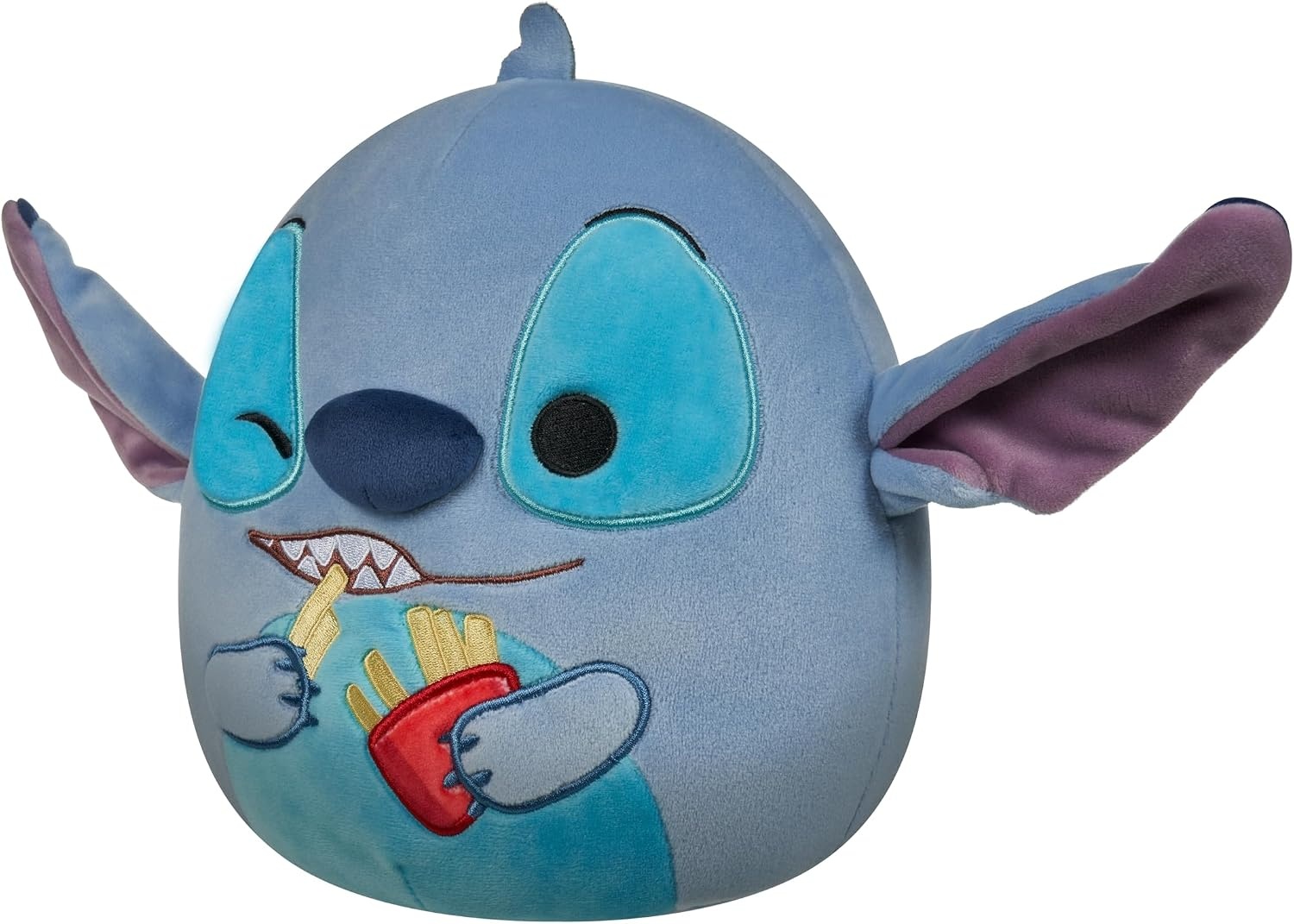 image:imageSquishmallows Original Disney 8Inch Stitch Holding French Fries Official Jazwares Plush