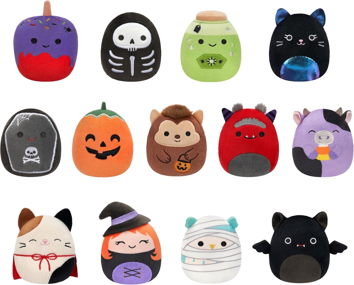 image:imageSquishmallows Original Micromallows Halloween Countdown Calendar 13Pack Plush