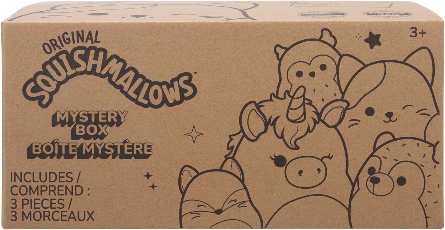 image:imageSquishmallows Original Mystery 3Pack 8Inch Official Jazwares Plush MediumSized