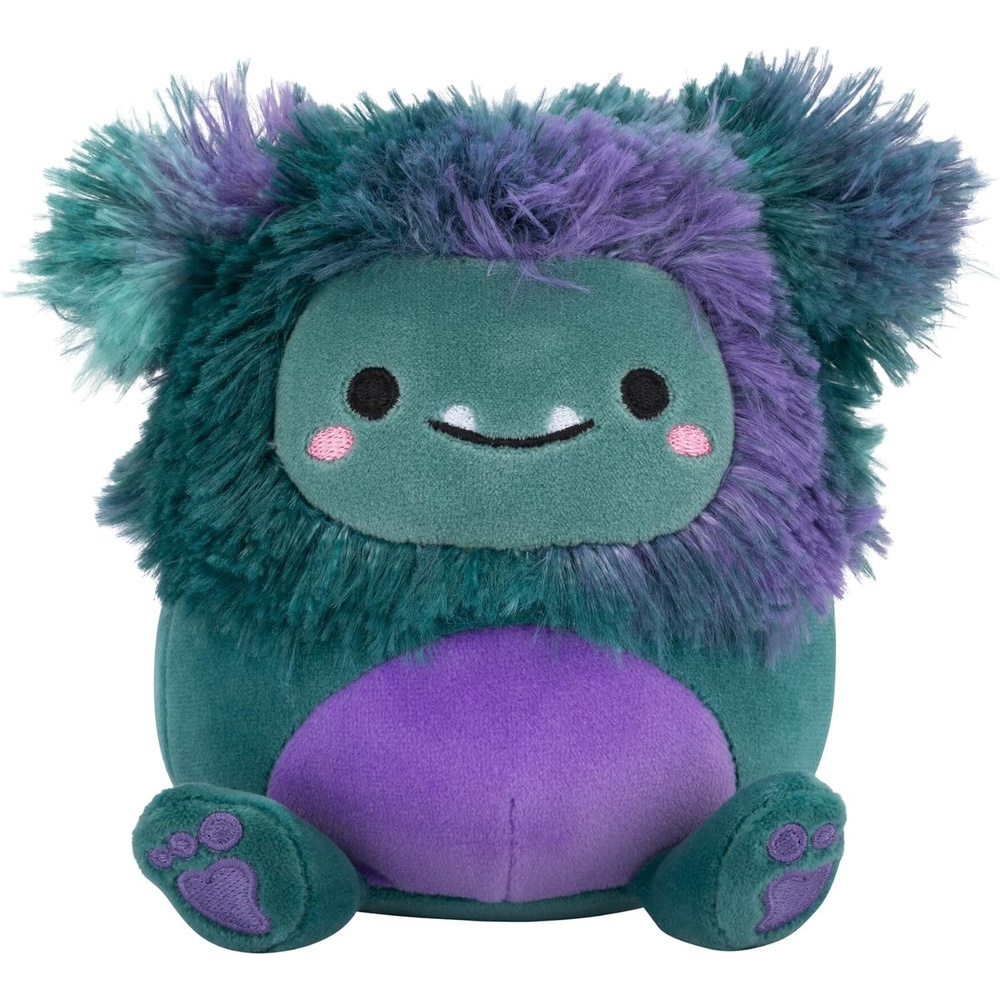 image:imageSquishmallows Original 5Inch JT Dark Teal Bigfoot Official Jazwares Plush LittleTeal Bigfoot
