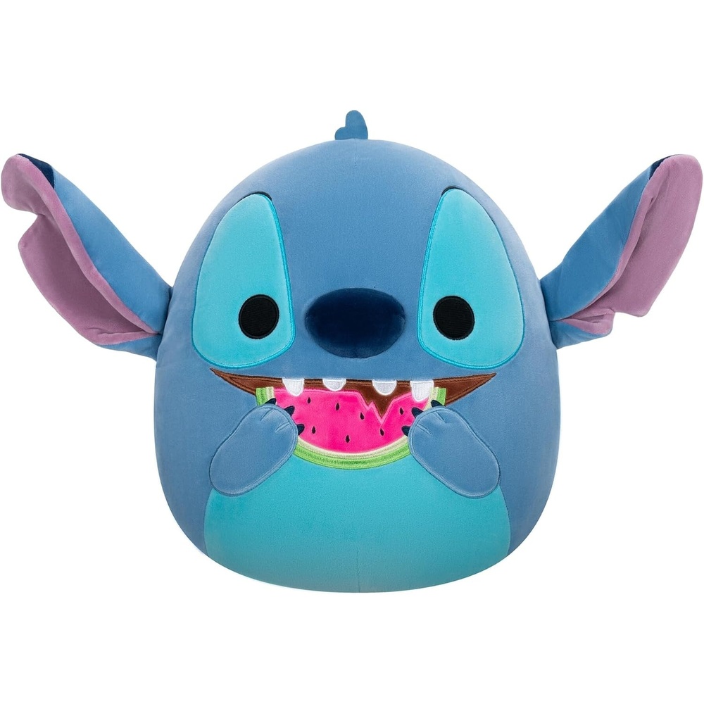 image:imageSquishmallows Original Disney 14Inch Stitch with Watermelon Official Jazwares Plush LargeStitch With Watermelon