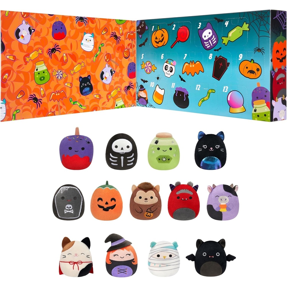 image:imageSquishmallows Original Micromallows Halloween Countdown Calendar 13Pack Plush