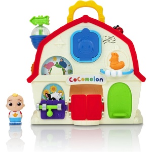 image:imageCoComelon JJs Musical Barn Playset  9inch OnTheGo Barn  JJ Figure  8 Sensory Features  3 Song Clips  Toys for Toddlers and Preschoolers