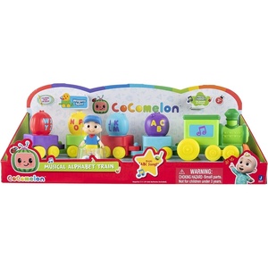 image:imageCoComelon Musical Alphabet Train with JJFeatures with MusicSounds amp Phrases4 Alphabet Wagons1 JJ Conductor FigurePlays Clips of ABC SongToys for Kids and Preschoolers