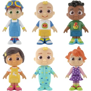 image:imageCoComelon Official Friends amp Family 6 Figure Pack  3 Inch Character Toys  Features Two Baby JJ Figures Tee and Onesie Tomtom YoYo Cody and Nina  Toys for Babies and Toddlers