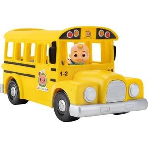 image:imageCoComelon Official Musical Yellow School Bus Plays Clips from Wheels on The Bus Featuring Removable JJ Figure  Character Toys for Babies Toddlers and Kids