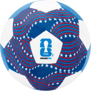 image:imageJazwares FIFA World Cup 2026 USA 9Inch Plush Soccer Ball  Soft Collectible World Cup Plush Toy  National Team Stars and Stripes Design  Ages 3