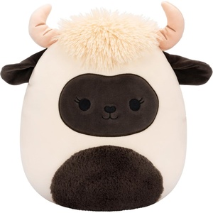 image:imageSquishmallows Original 12Inch Borsa Spotted Highland Cow  MediumSized Ultrasoft Official Jazwares PlushBlacknose Sheep