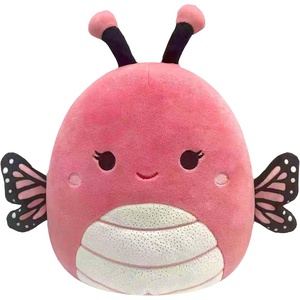 image:imageSquishmallows Original 14Inch Andreina Pink Monarch Butterfly with White Sparkle Belly  Large Ultrasoft Official Jazwares Plush  Amazon ExclusiveMonarch Butterfly
