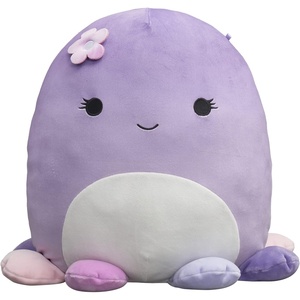 image:imageSquishmallows Original 14Inch Andreina Pink Monarch Butterfly with White Sparkle Belly  Large Ultrasoft Official Jazwares Plush  Amazon ExclusivePurple Octopus