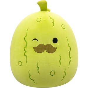 image:imageSquishmallows Original 24in Morton The Brown Shar Pei Dog  Official Jazwares Plush JumboPickle With Mustache