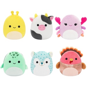 image:imageSquishmallows Original Micromallows 6Pack  Archie Axolotl Bimbi Clown LucyMay Llamapegacorn Maritza Cactus Maya Sundae Rodry Bearded DragonSquad 3