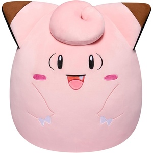 image:imageSquishmallows Pokemon 20Inch Clefairy Plush  Add Clefairy to Your Squad Ultrasoft Stuffed Animal Jumbo Plush Official Kelly Toy Plush